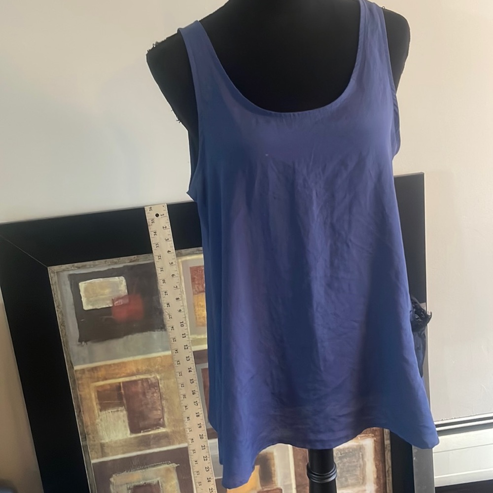 Blue tank